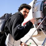 Razorbacks look for rare sweep of LSU, keep pace in SEC standings Arkansas Razorbacks big man Malique Ewin boards plane for LSU.